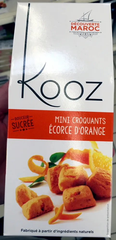 Mini Croquants Écorce d'Orange