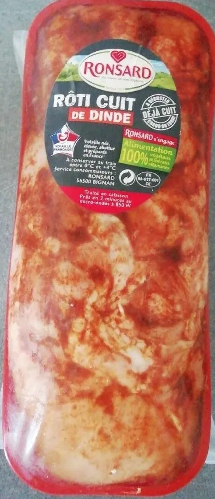 Rôti De Dindonneau Cuit 800 Grammes