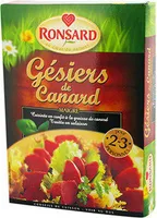 Gésier De Canard Confit Ronsard,