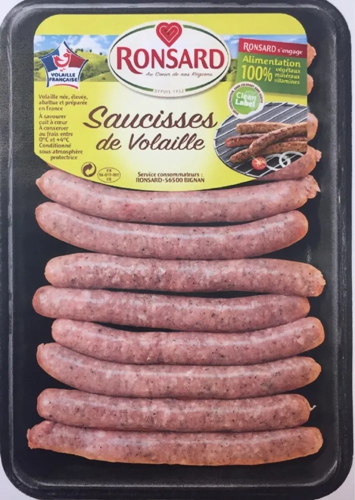 Saucisses de volaille aux herbes