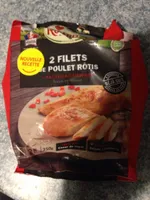 2 filets de poulet rôtis - façon rôtisserie