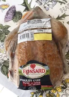 Poulet cuit fumé
