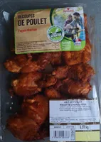 Découpe de poulet façon chorizo