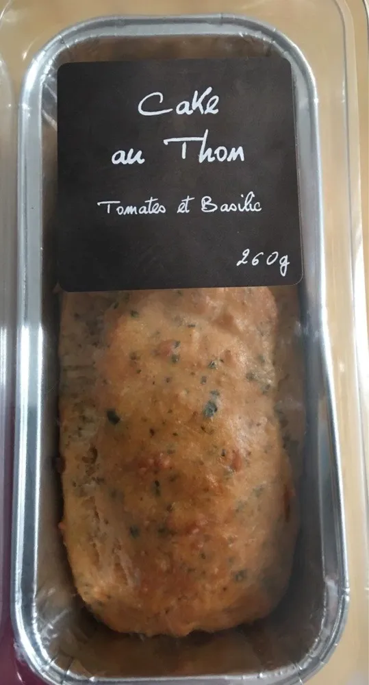 Cake au thon tomates basilic liddl
