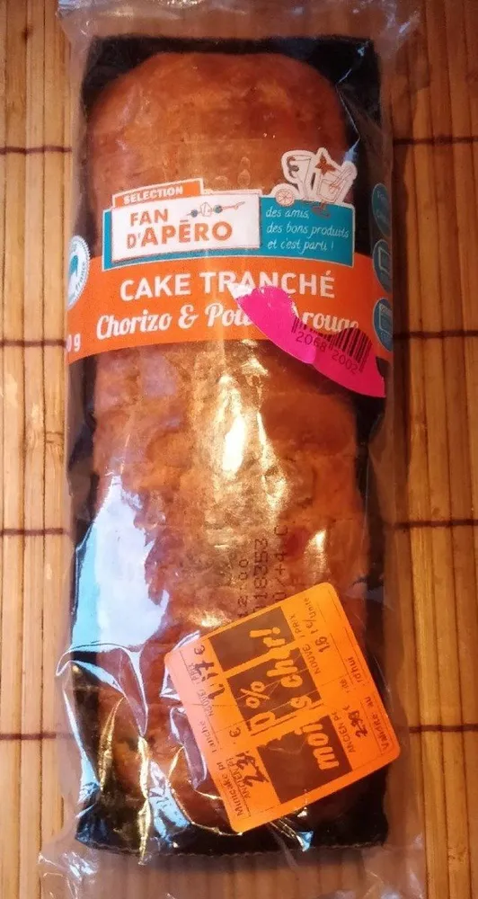Cake tranché chorizo 160g