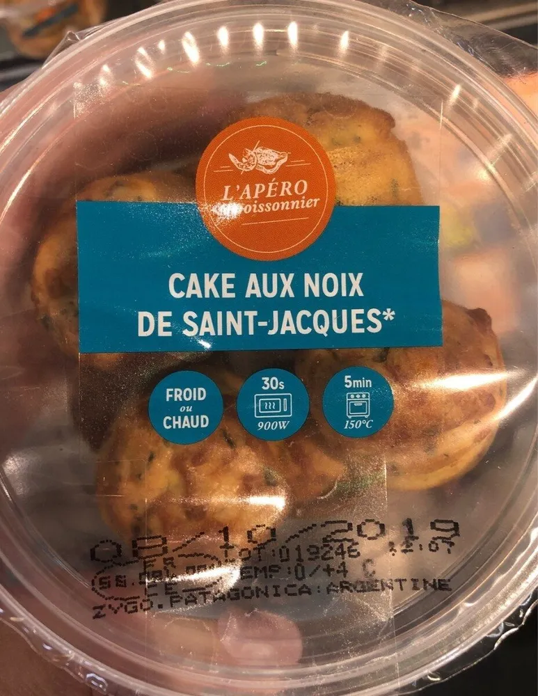 Cake aux Noix de Saint-Jacques