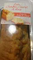 Cake jambon cantal noix