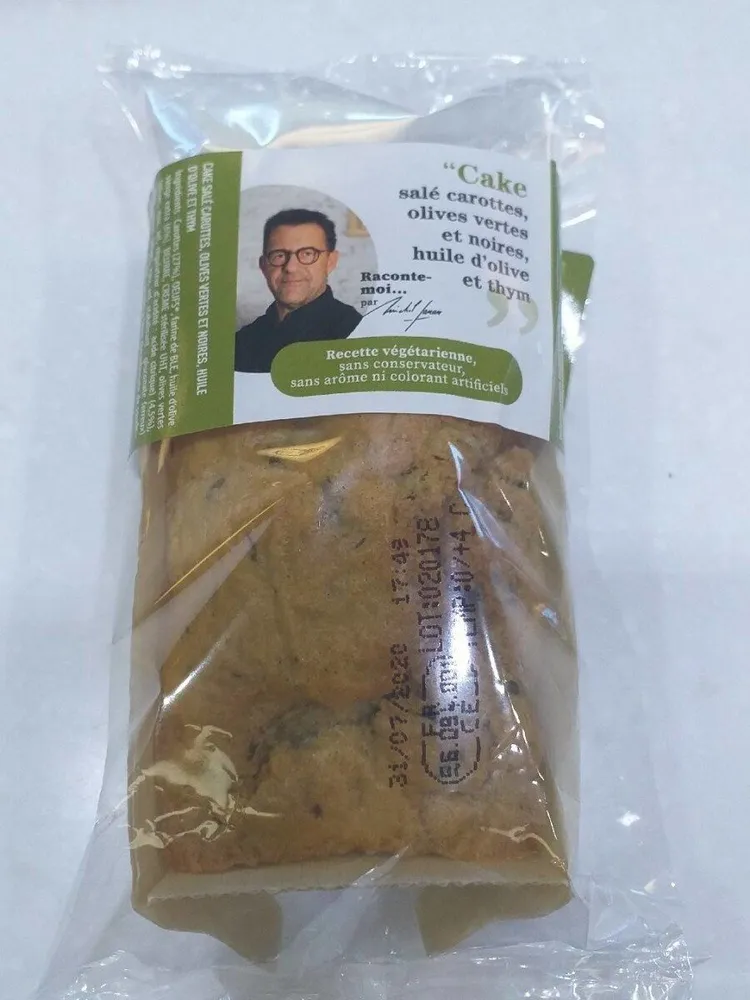 Cake salé carottes