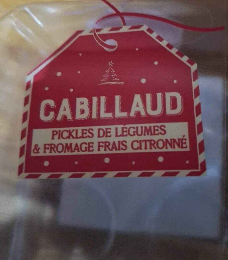 Verrine cabillaud legumes et fromage frais