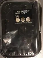 Mini cakes foie gras et figue