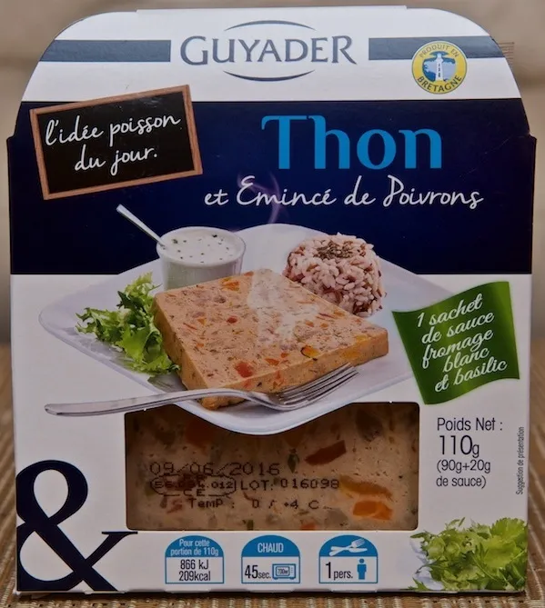 "L'idée Poisson du Jour" : Thon et Emincé de Poivrons