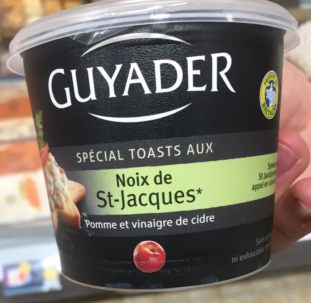 Noix de saint Jacques pomme et vinaigre