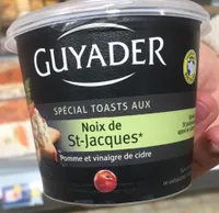 Noix de saint Jacques pomme et vinaigre