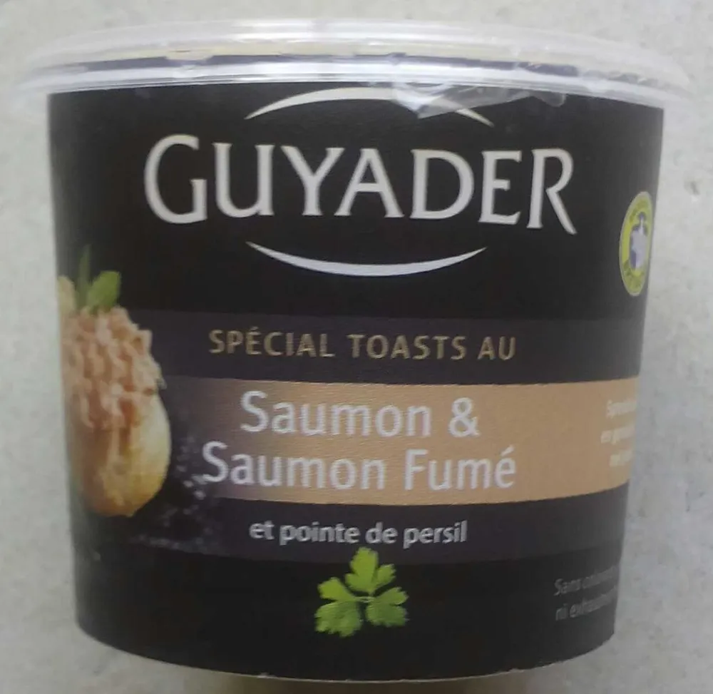 Spécial toast au Saumon & Saumon Fumé et pointe de persil