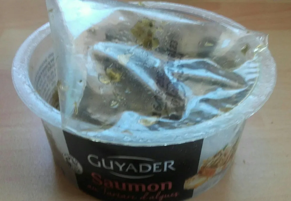 Saumon au tartare d'algues
