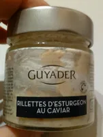 Rillettes d'esturgeon au caviar