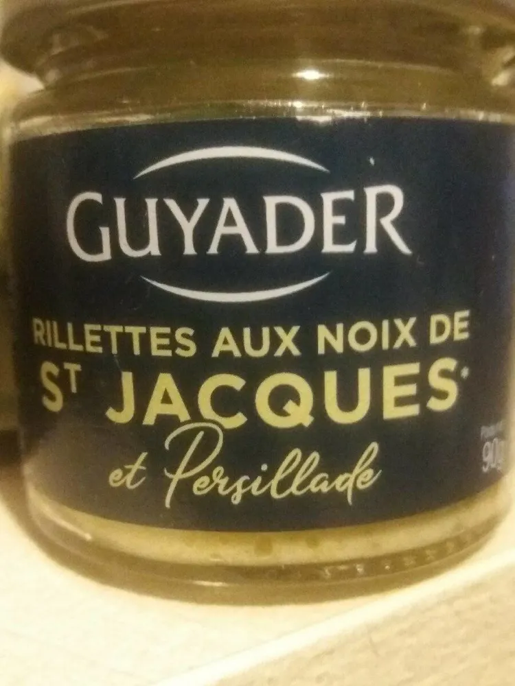 Rillettes aux noix de saint Jacques  et persillade