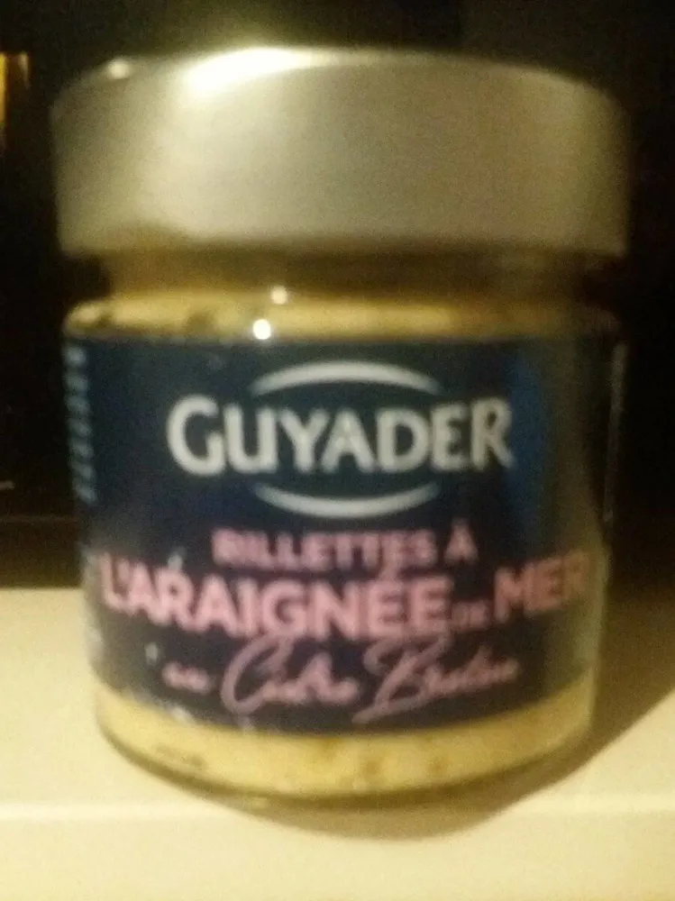 Rillettes à l'araignée de mer au cidre breton