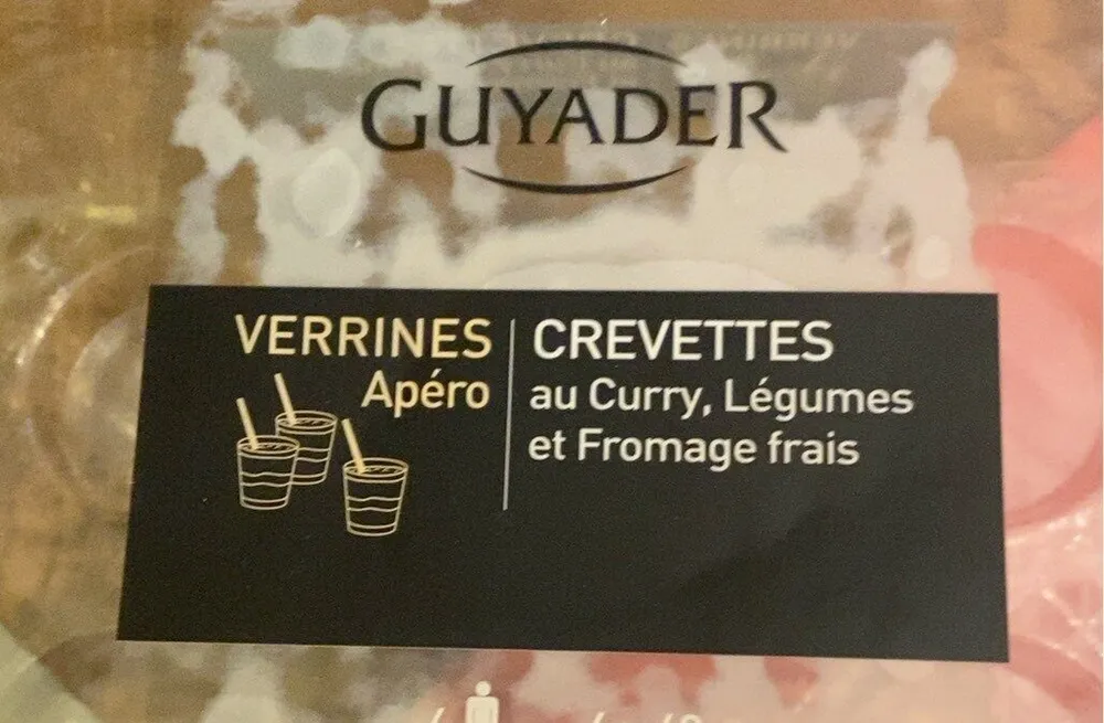 Verrines crevettes