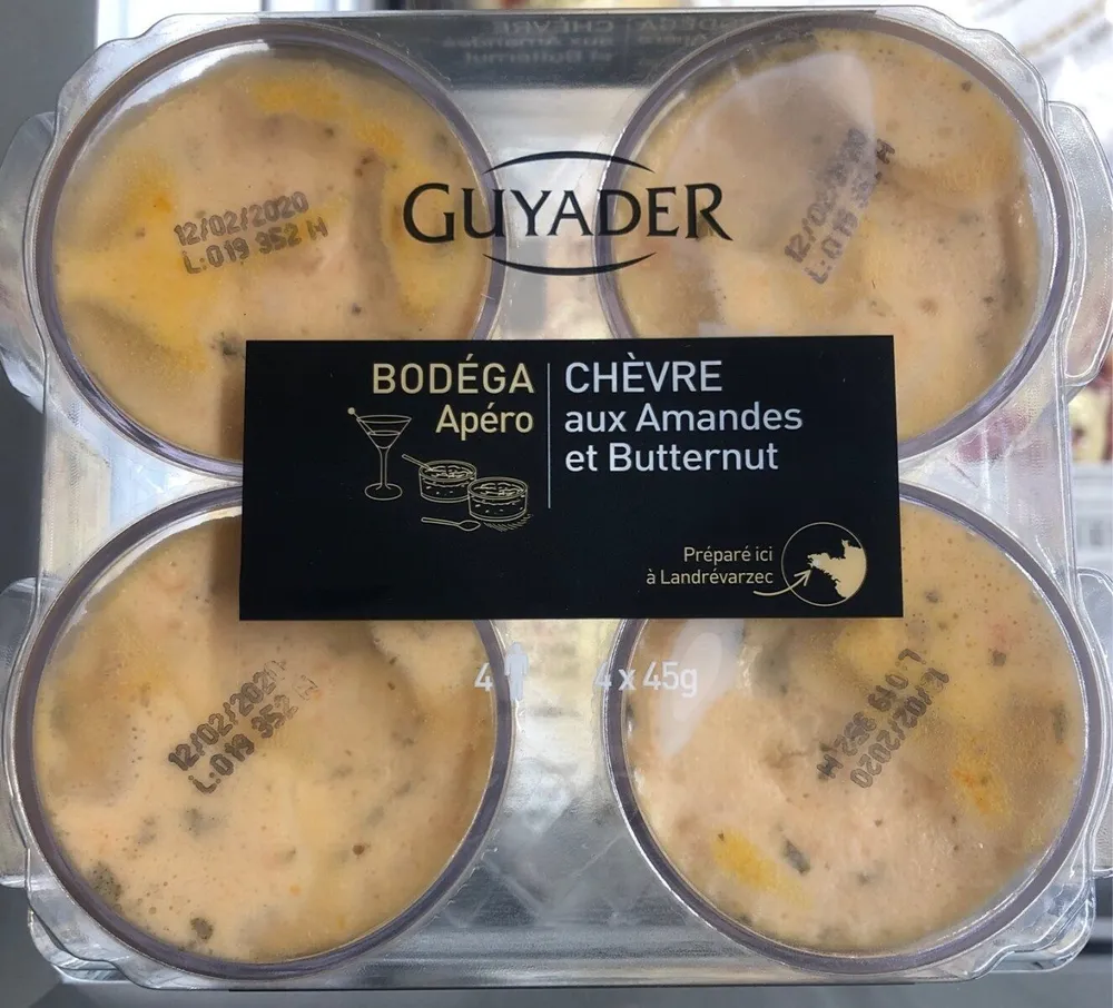 Chèvre aux amandes et butternut
