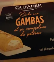 Bûche aux gambas