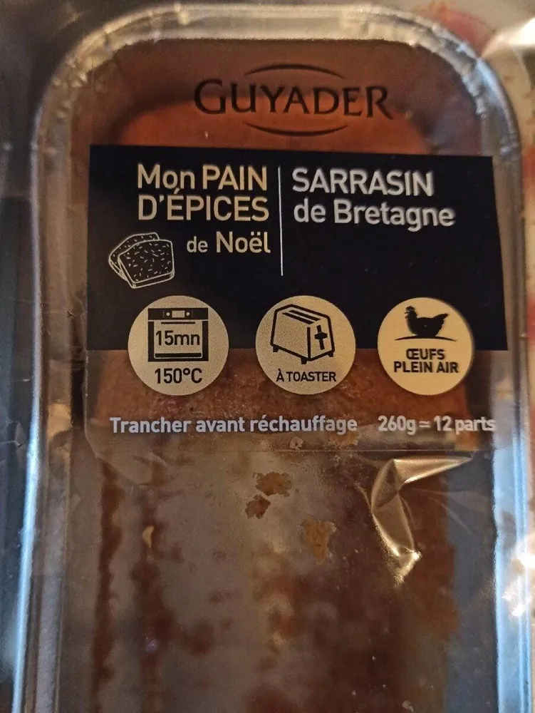 Mon pain de épices