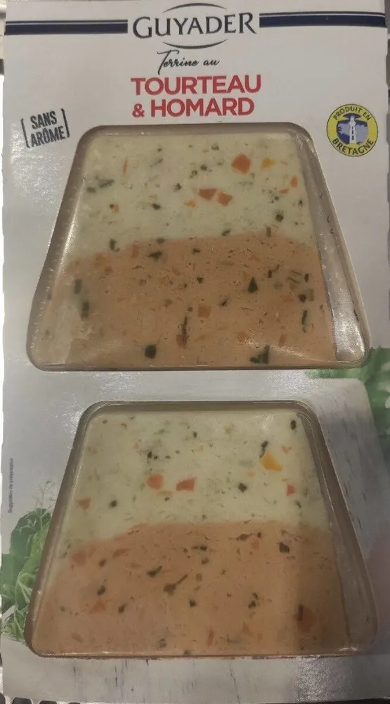 Terrine au tourteau et au homard