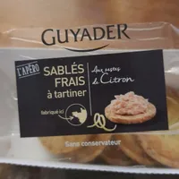 Sablés aux zestes de citron