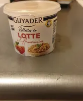 Rillettes de lotte à l armoricaine