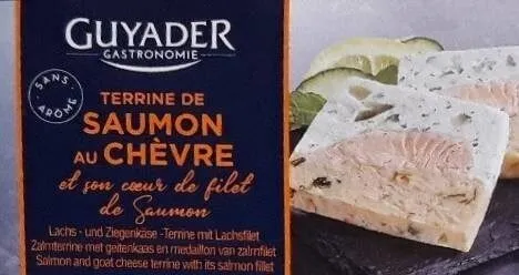 Terrine de saumon au chèvre