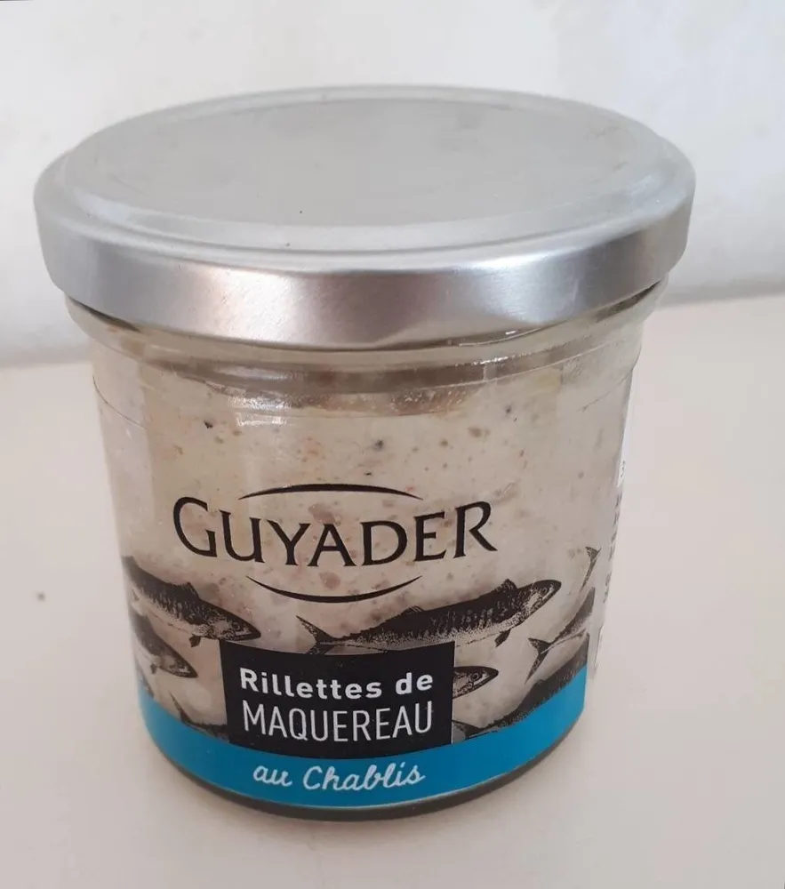 Rillettes de maquereau au chablis