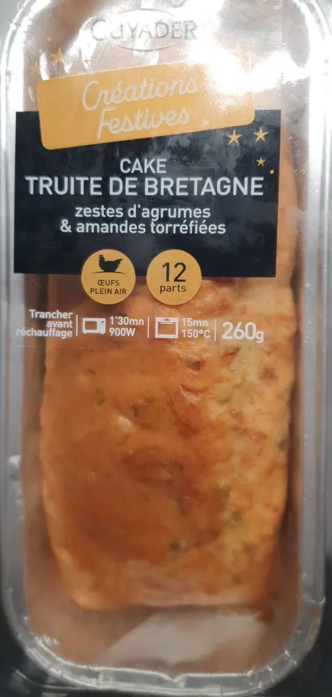 Cake Truite de Bretagne