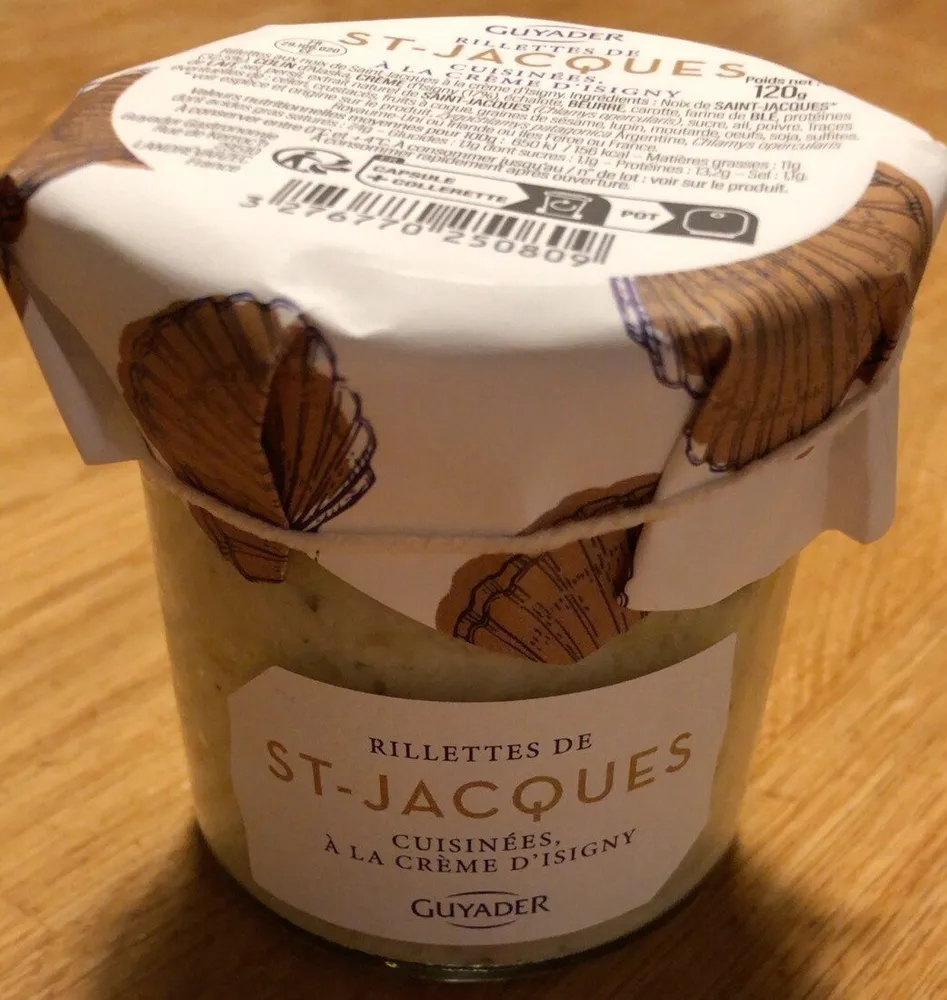 Rillettes de st Jacques