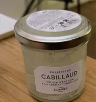 RILLETTES DE CABILLAUD TRUFFE D’ÉTÉ 3,4%, À LA CRÈME D’ISIGNY AOP