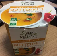 Soupe Bio Butternut oignon et huile d'olive