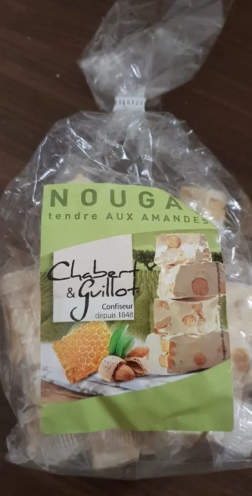 Nougat tendre aux amandes