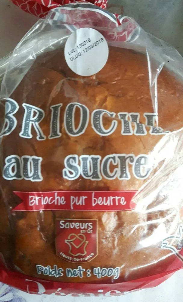 Brioche au sucre
