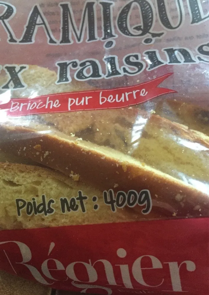 Cramique aux raisins