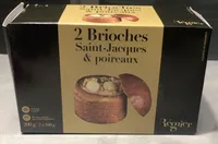2 Brioches Saint-Jacques & Poireaux