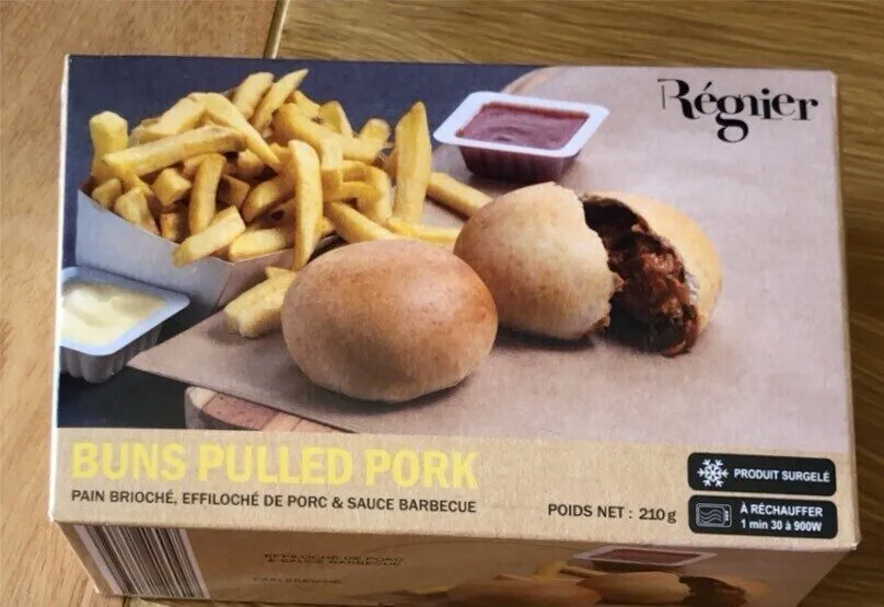 Buns porc effiloché