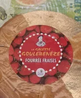 La galette Goulebenèze fourrée fraises