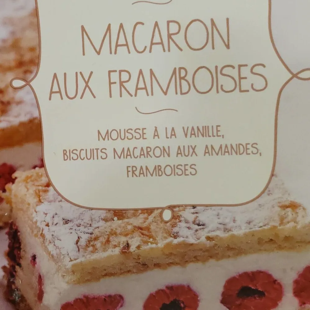 Macaron au framboise