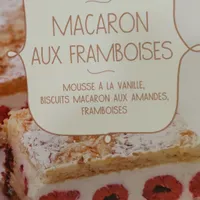 Macaron au framboise