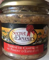Terrine de campagne au piment d'espelette