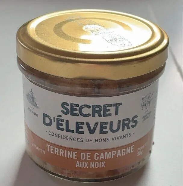 TERRINE DE CAMPAGNE AUX NOIX
