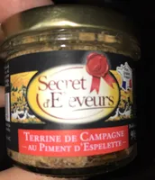 Terrine de campagne au piment d'espelette