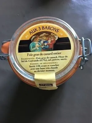 Foie gras de canard entier