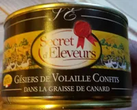 Gésiers de volaille confits