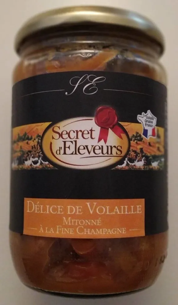 Délice de volaille mitonné a la fine campagne