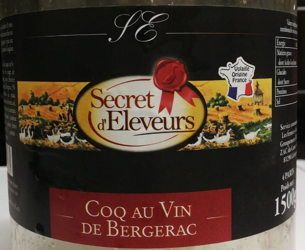 Coq au vin de Bergerac
